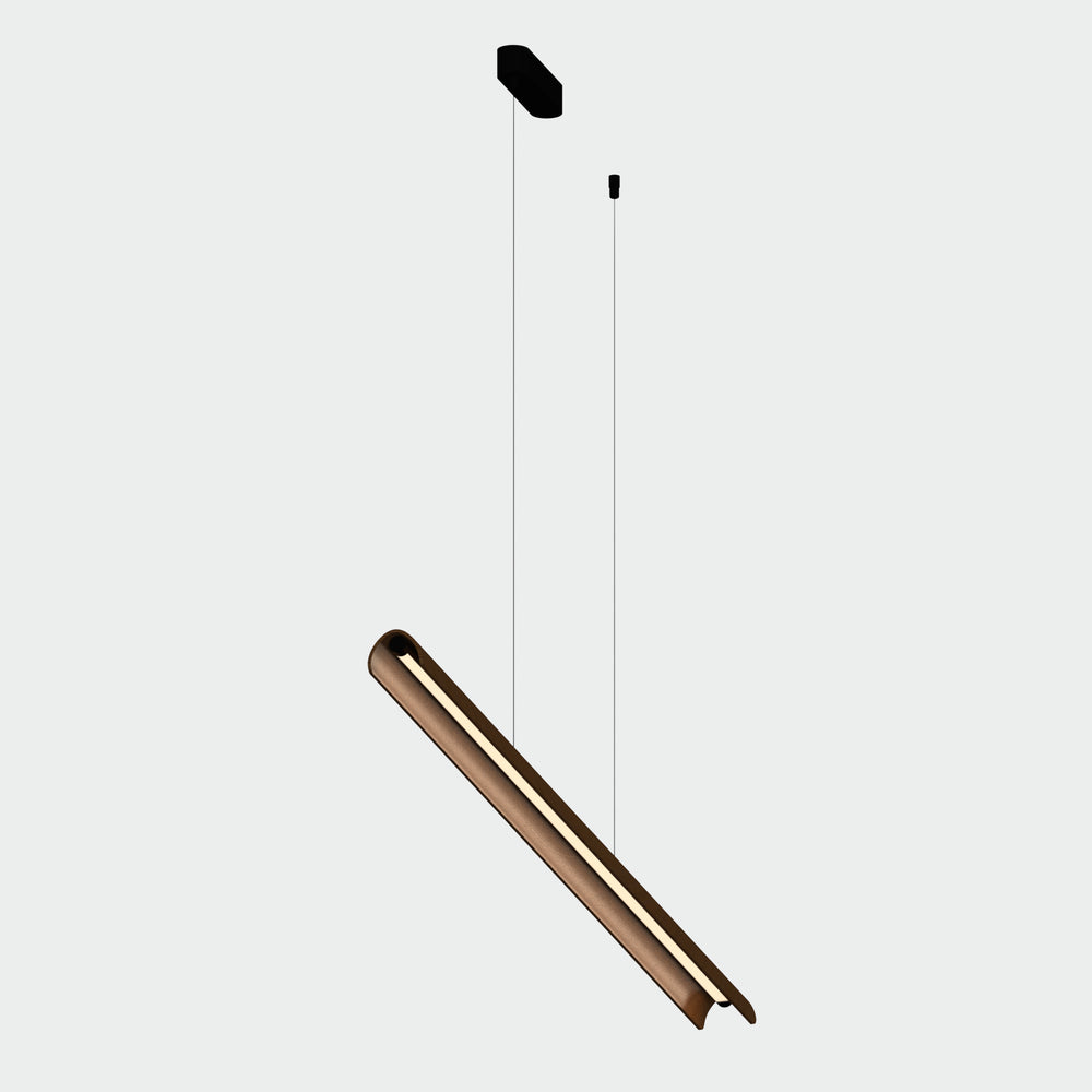 Lampada a sospensione tavolo da pranzo legno naturale led dimmerabile 150cm