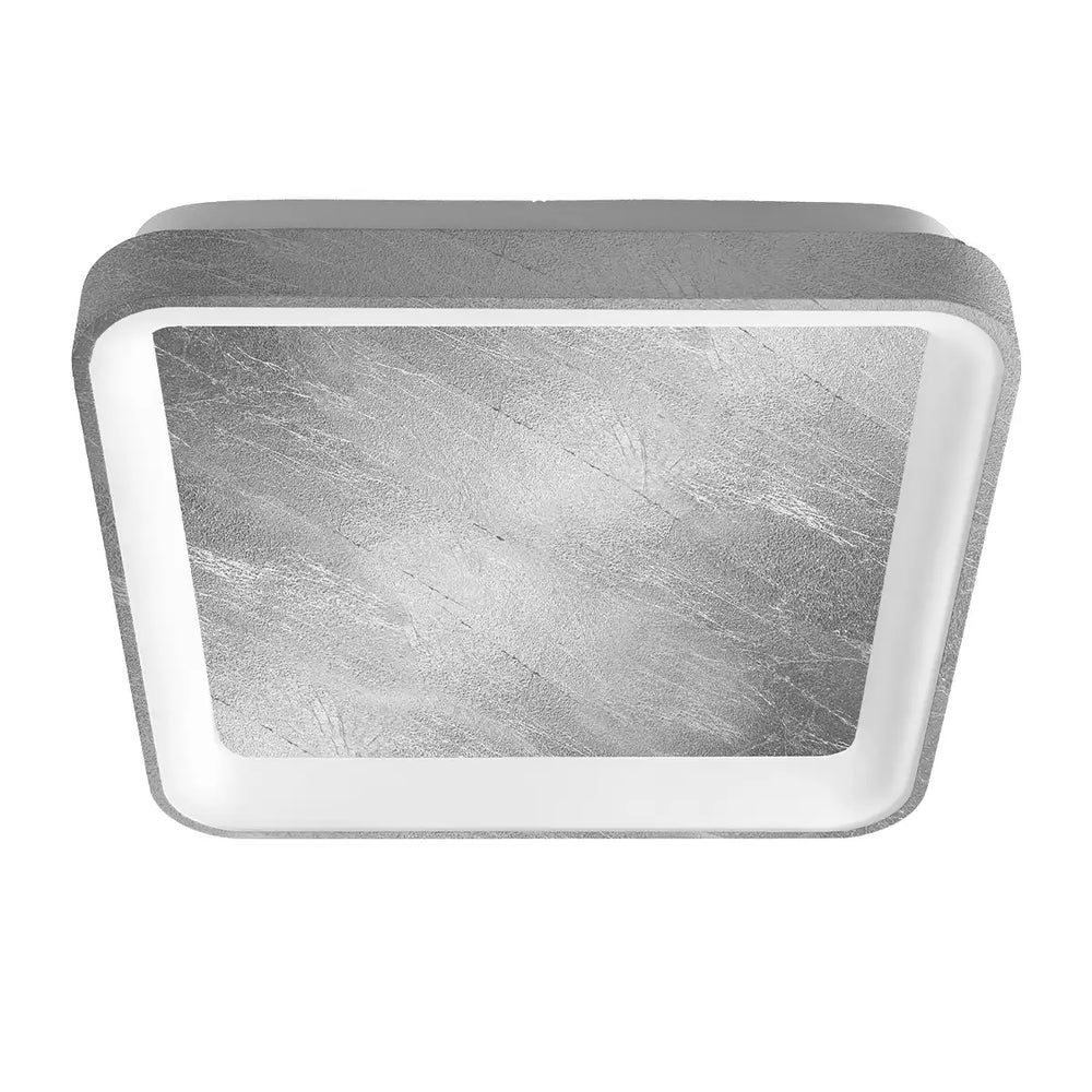 Dimmbare quadratische LED-Deckenleuchte mit Schutzart IP20 für Innenräume 