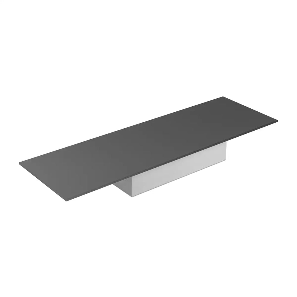 Lampada da parete striscia led in metallo lunghezza 45cm per interno