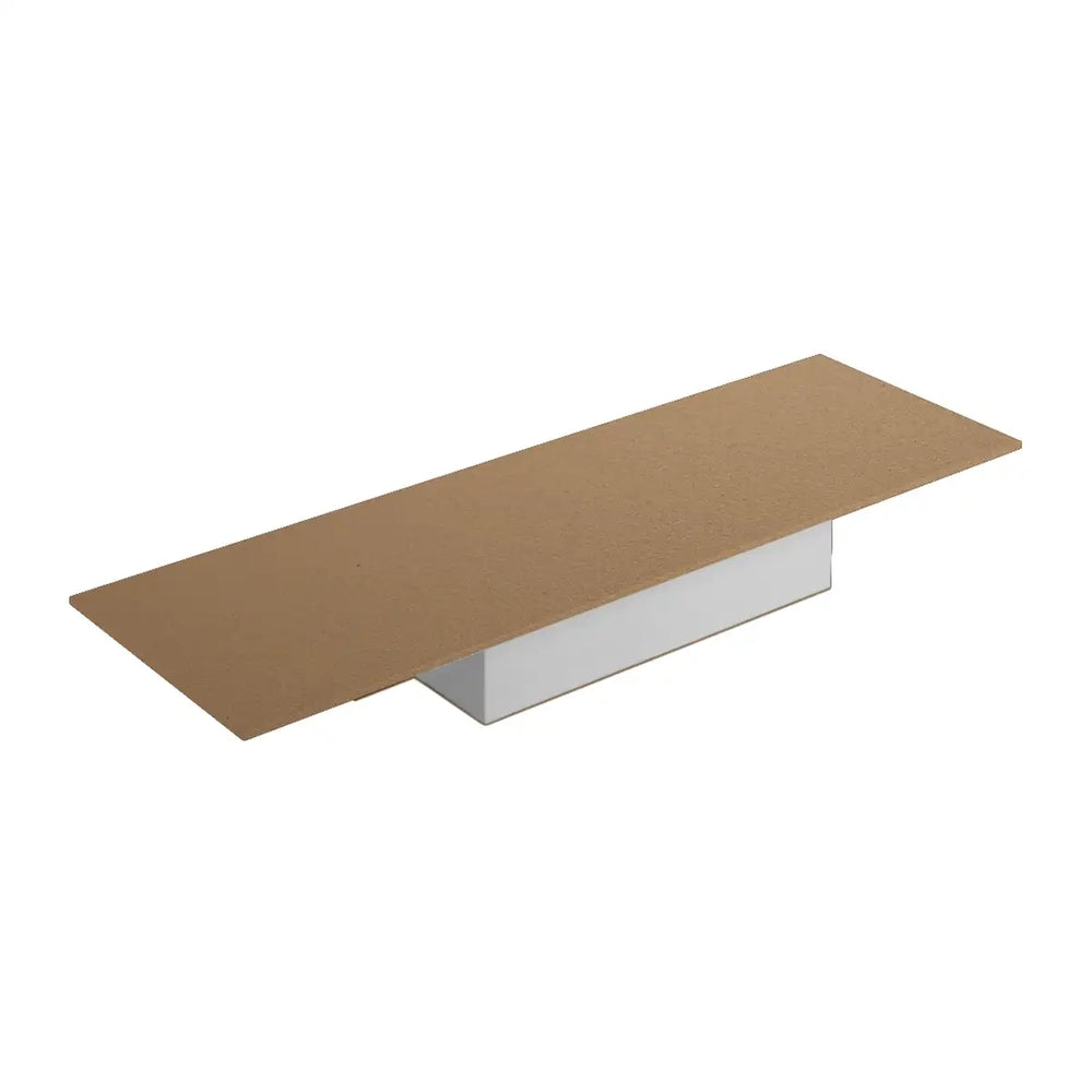 Lampada da parete striscia led in metallo lunghezza 45cm per interno