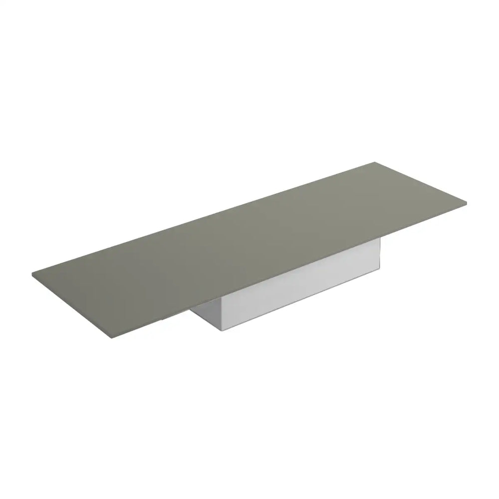 Lampada da parete striscia led in metallo lunghezza 45cm per interno