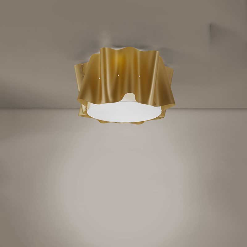 Plafoniera moderna D50cm 1 luce E27 per interni moderni