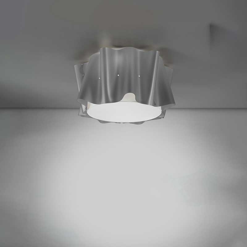 Plafoniera moderna D50cm 1 luce E27 per interni moderni