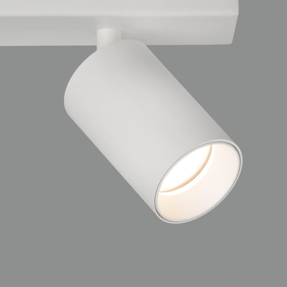 Plafoniera moderna da soffitto con 3 spot orientabili