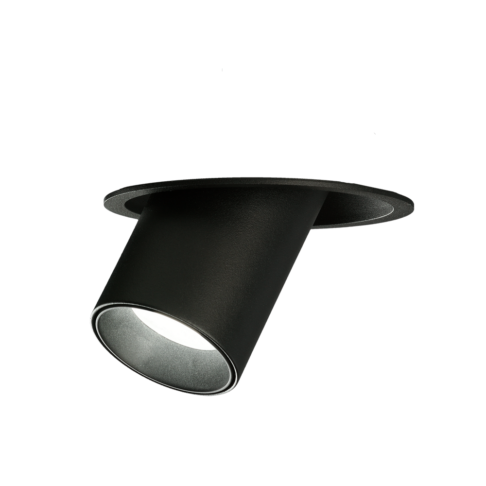 Faretto da incasso per soffitto rotondo orientabile moderno
