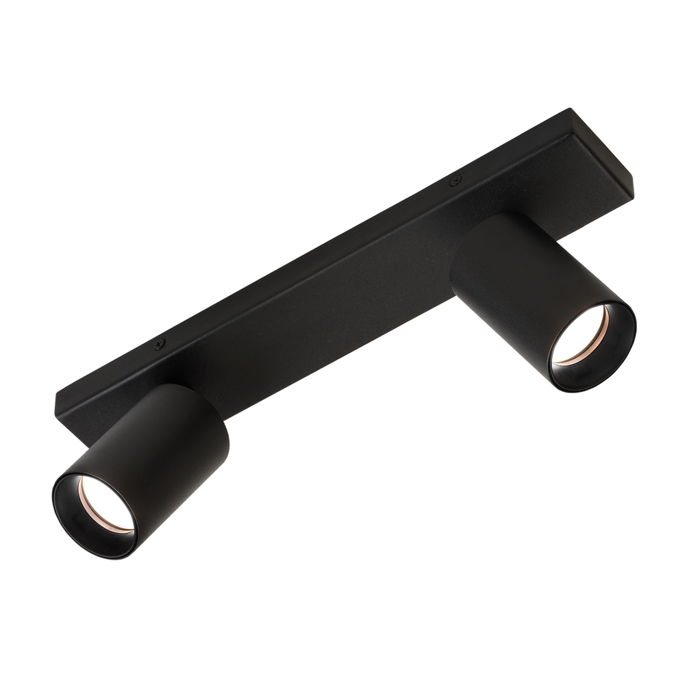 Plafoniera da soffitto rettangolare 2 faretti