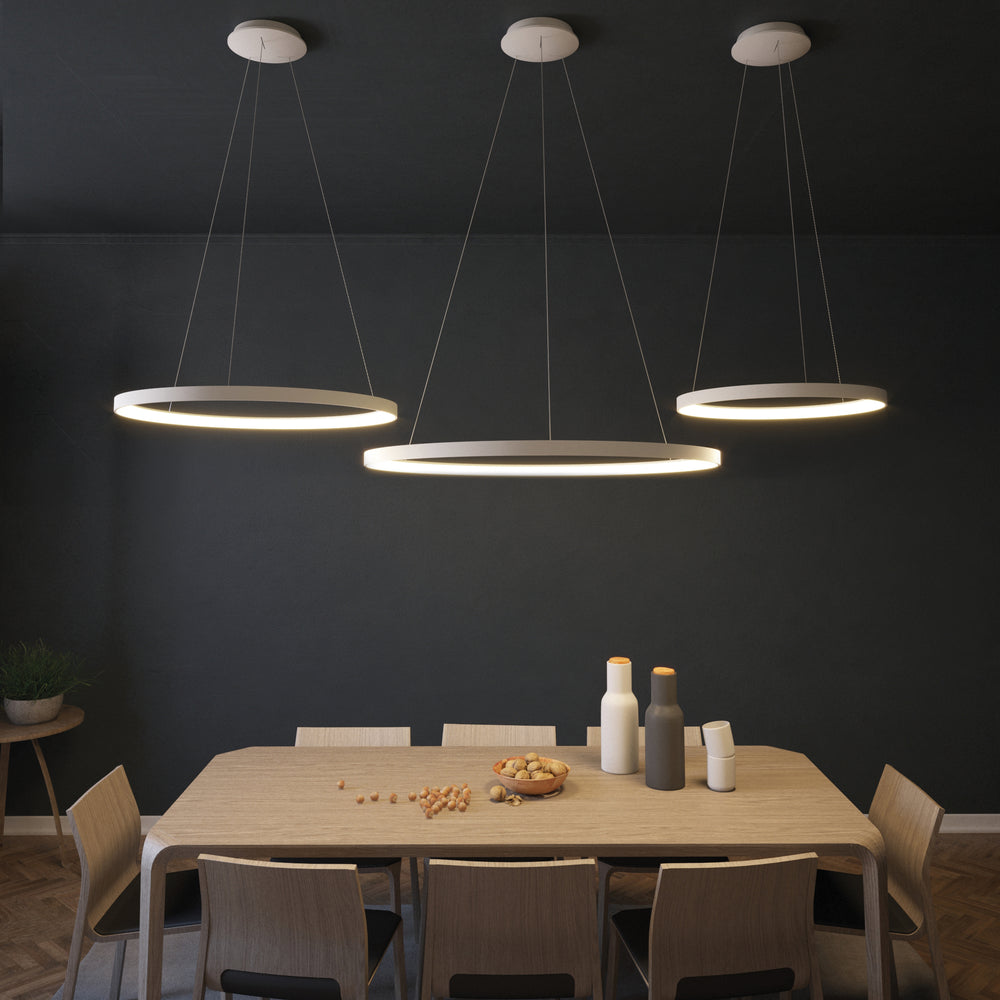 Sospensione moderna per soggiorno led
