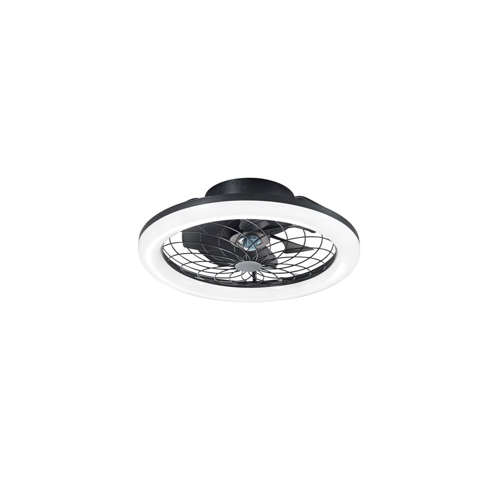 Ventilatore da soffitto 36mq bianco o nero con luce led dimmerabile