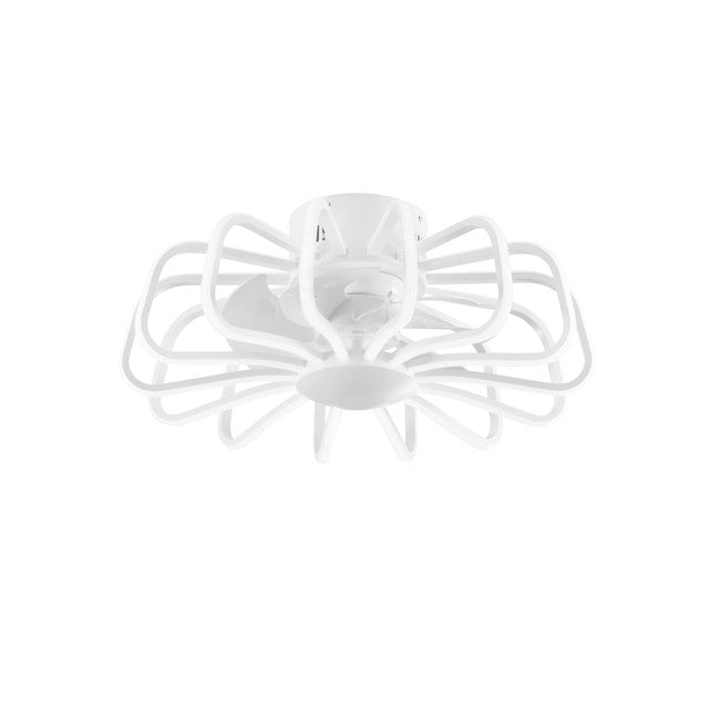 Plafoniera diametro 50cm con luce led e ventilatore aria calda e fredda
