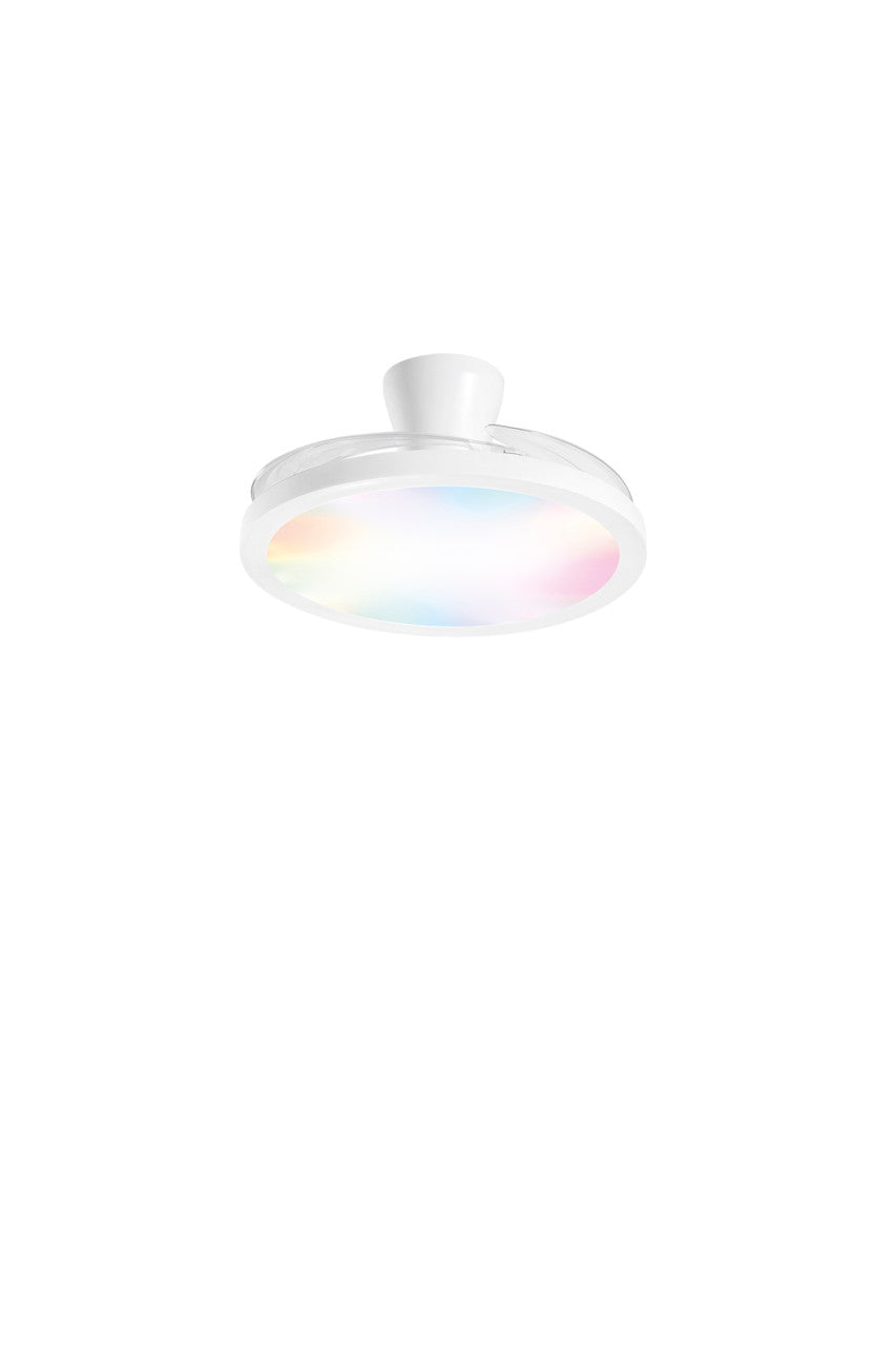 Ventilatore da soffitto con luce led dimmerabile e RGB