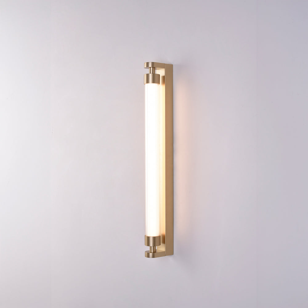 Applique moderna led dimmerabile colore oro