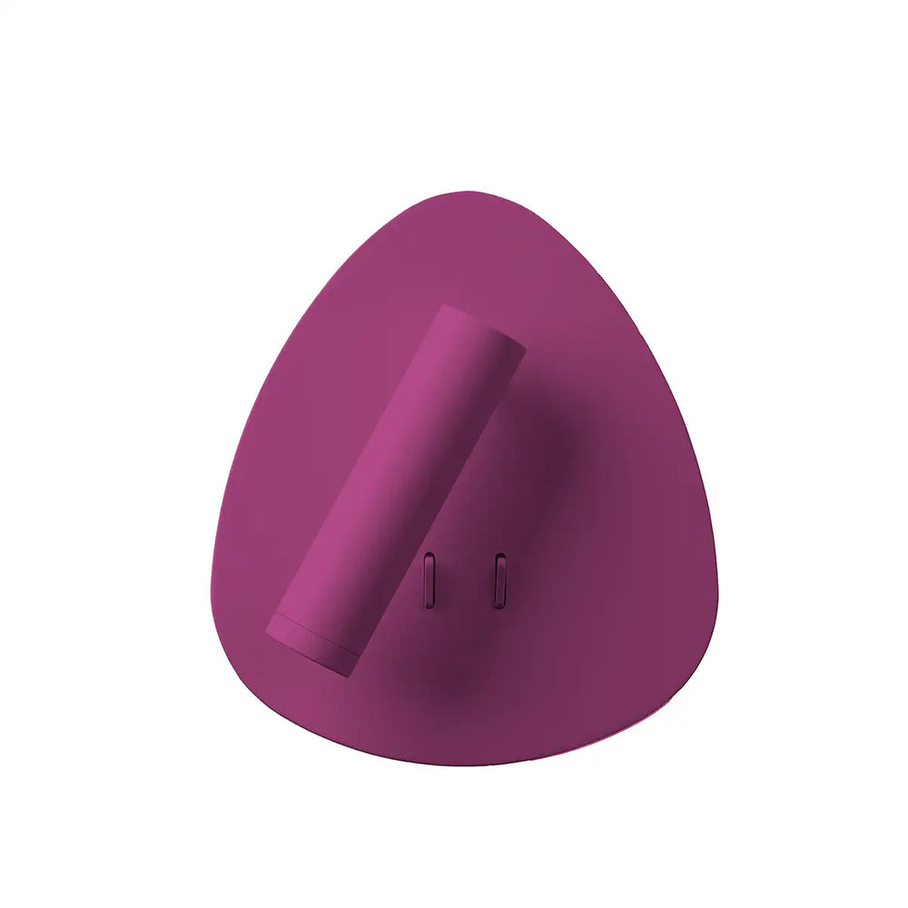 Applique led con retroilluminata con faretto orientabile led
