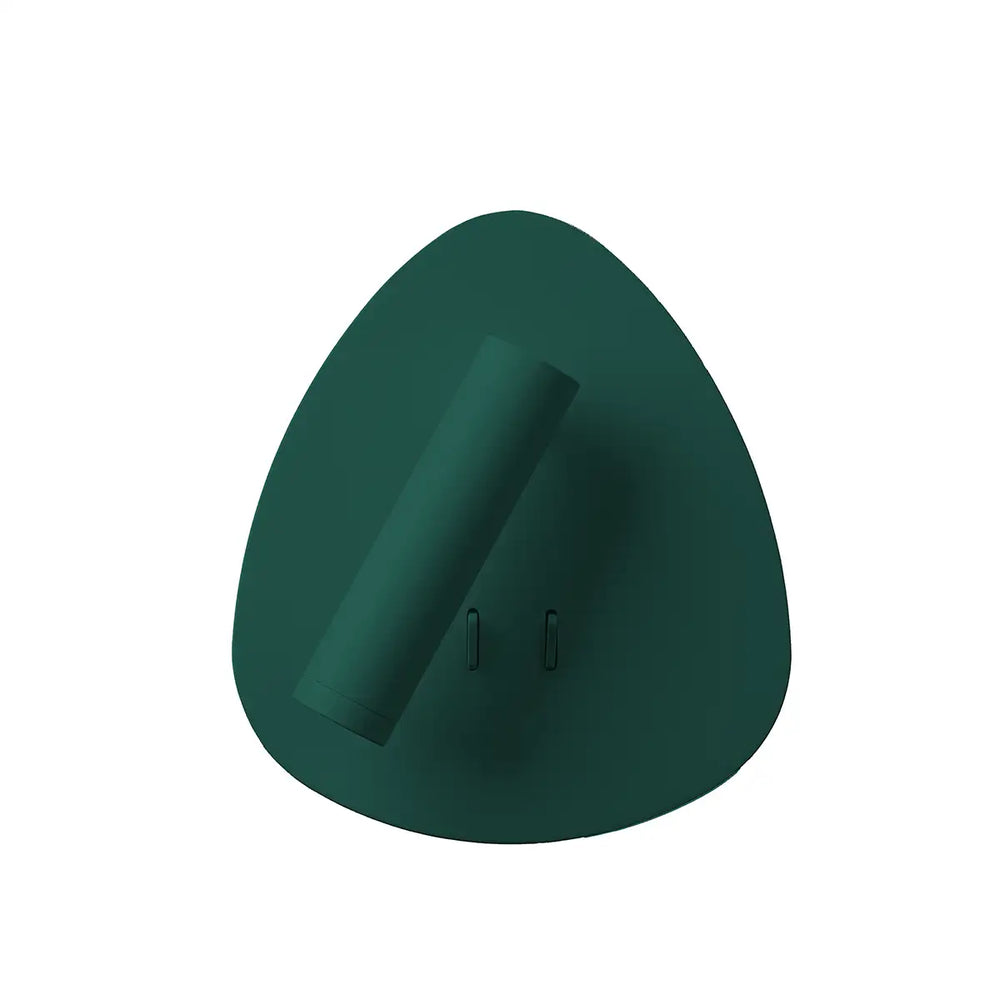 Applique led con retroilluminata con faretto orientabile led