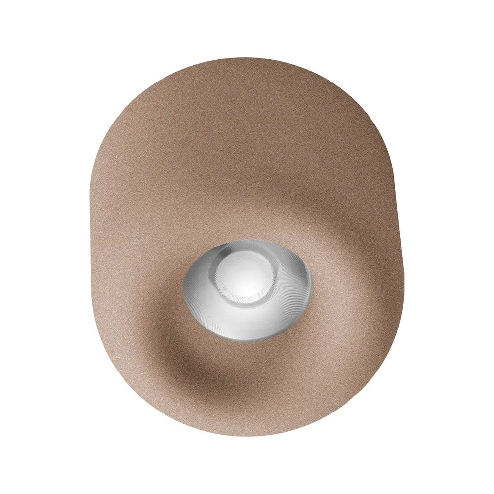 Moderner, dimmbarer LED-Deckenstrahler aus Metall 