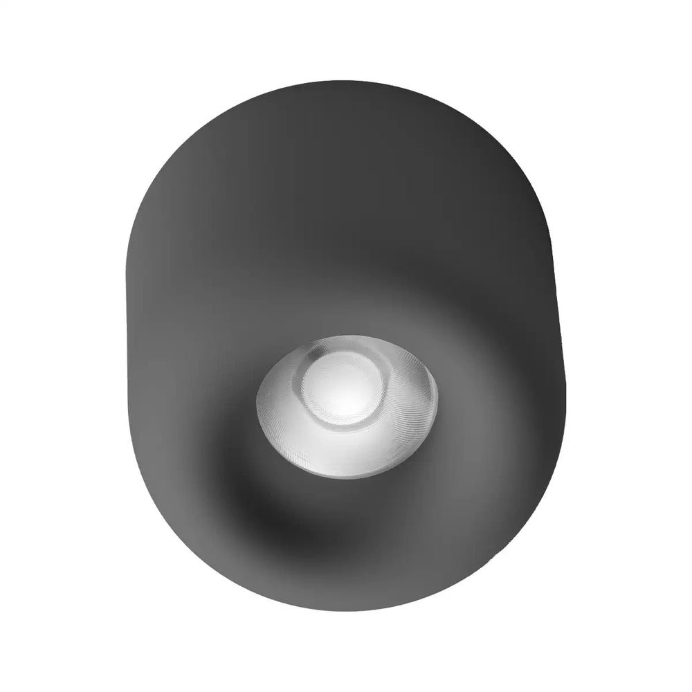 Moderner, dimmbarer LED-Deckenstrahler aus Metall 