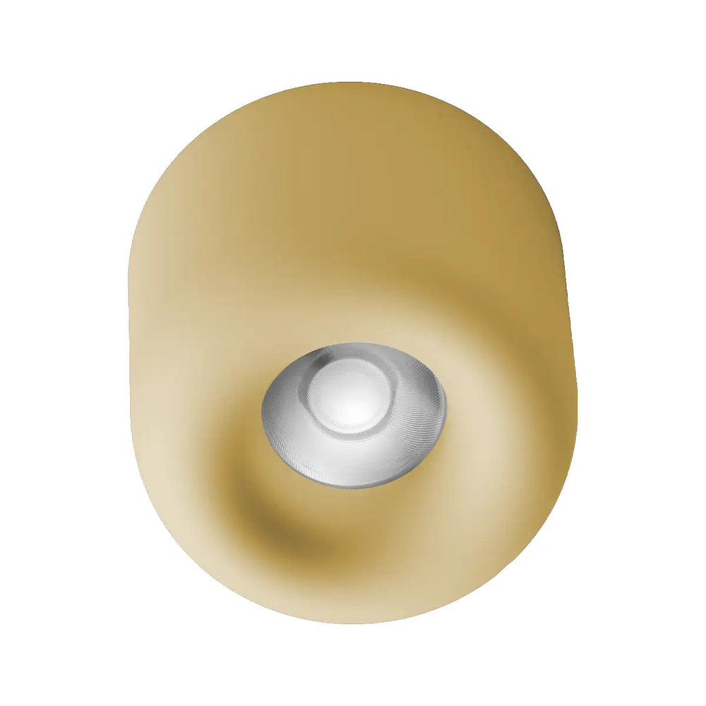 Moderner, dimmbarer LED-Deckenstrahler aus Metall 