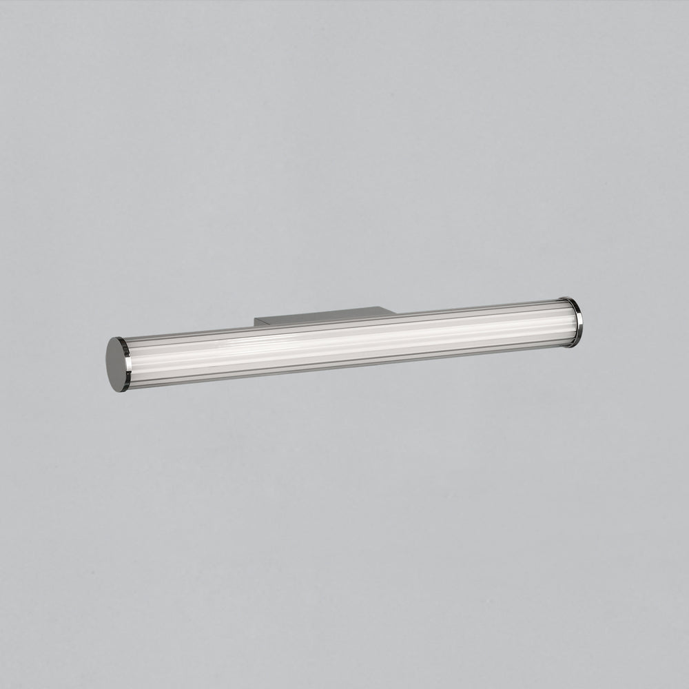 Applique tubo led dimmerabile per bagno cromo larghezza 60cm