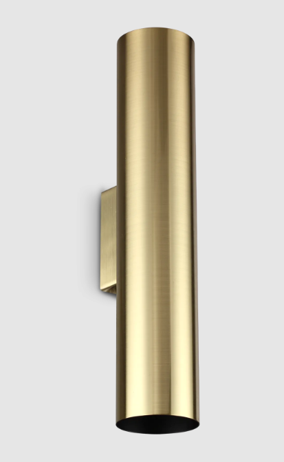 Applique in metallo moderna altezza 15cm o 30cm