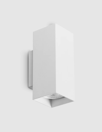 Applique quadrata moderna altezza 15cm o 30cm