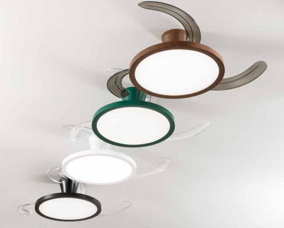 Ventilatore da soffitto con luce led dimmerabile e RGB