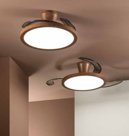 Ventilatore da soffitto con luce led dimmerabile e RGB