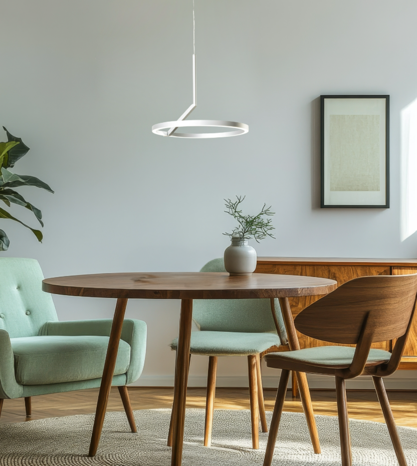 Sospensione per salotto nero titanio bronzo sabbia bianco diametro 33cm