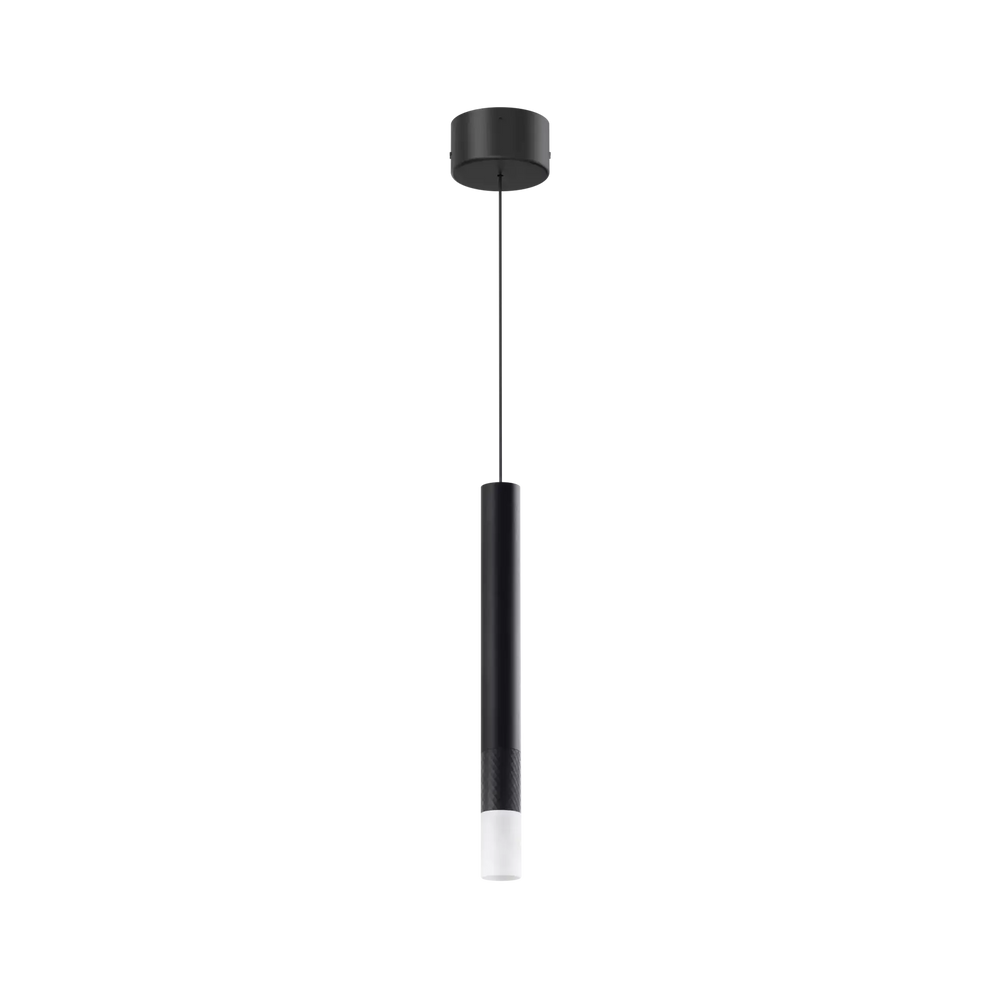 Linea light Puccini Sospensione moderna a tubo led altezza 25cm