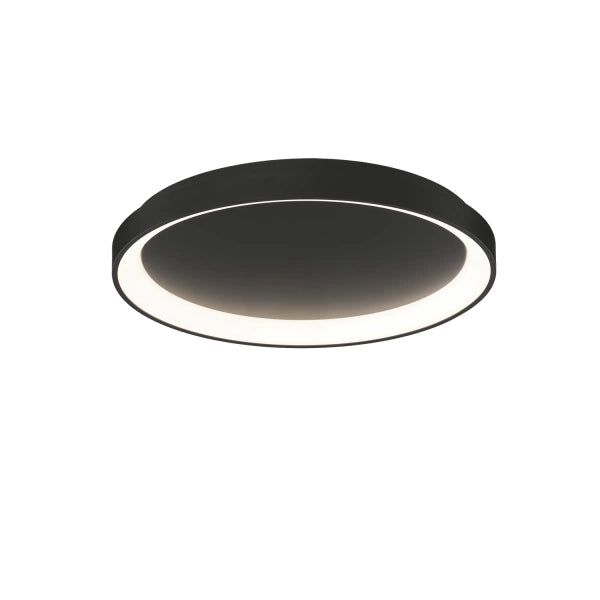 Plafoniera da soffitto led in alluminio nero o bianco 3000k 4000k