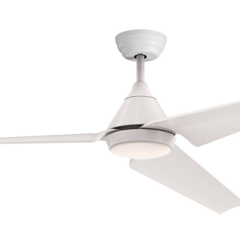 Ventilatore da soffitto per esterno o interno luce led dimmerabile