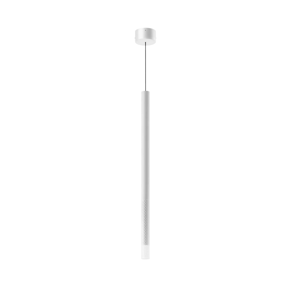 Linea light Puccini Sospensione moderna a tubo led altezza 50cm