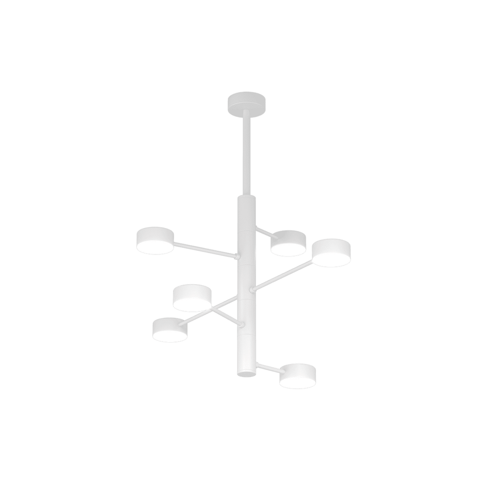 Lampadario moderno per cucina 6 luci GX53 diametro 65cm