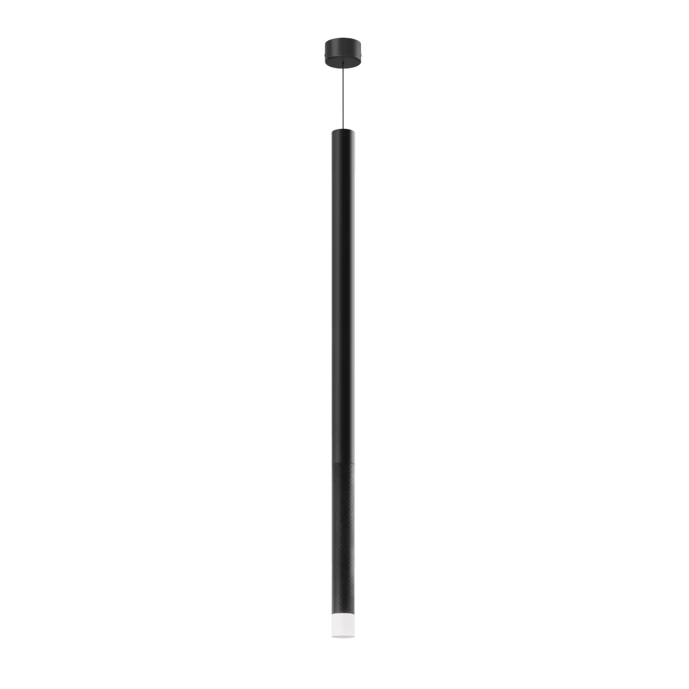 Linea light Puccini Sospensione moderna a tubo led altezza 90cm