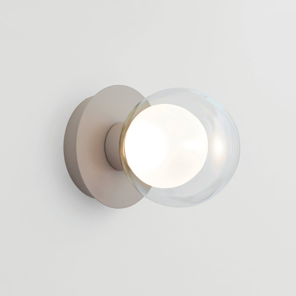 Applique per interno da parete led 3000k colore champagne