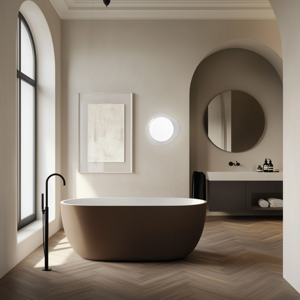 Applique in acrilico led integrato per interno