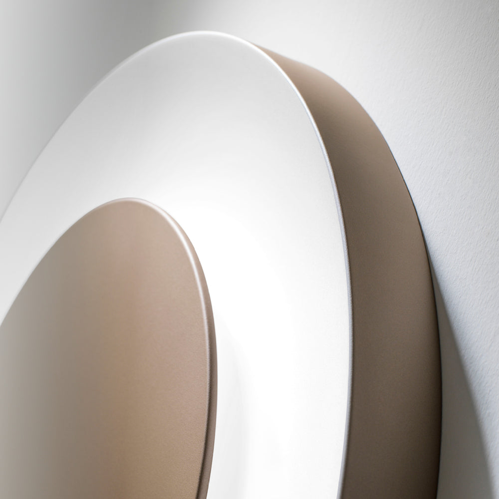 Plafoniera per interno colore sabbia diametro 40cm o 60cm led