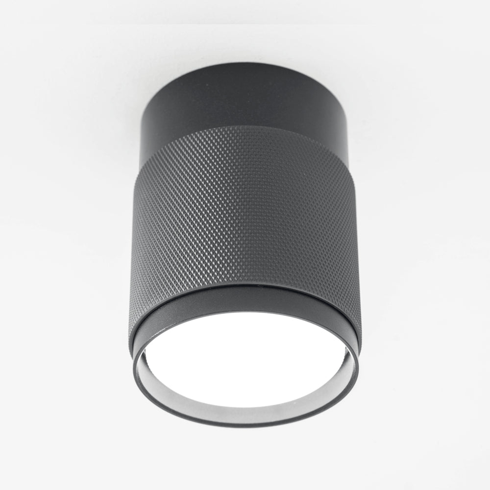 Lampada da soffitto moderna antracite per interno GX53