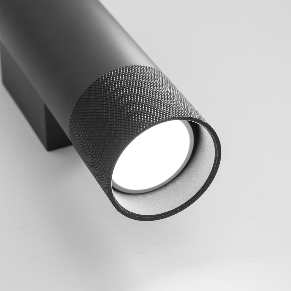 Applique per interno stile moderno led GU10 biemissione
