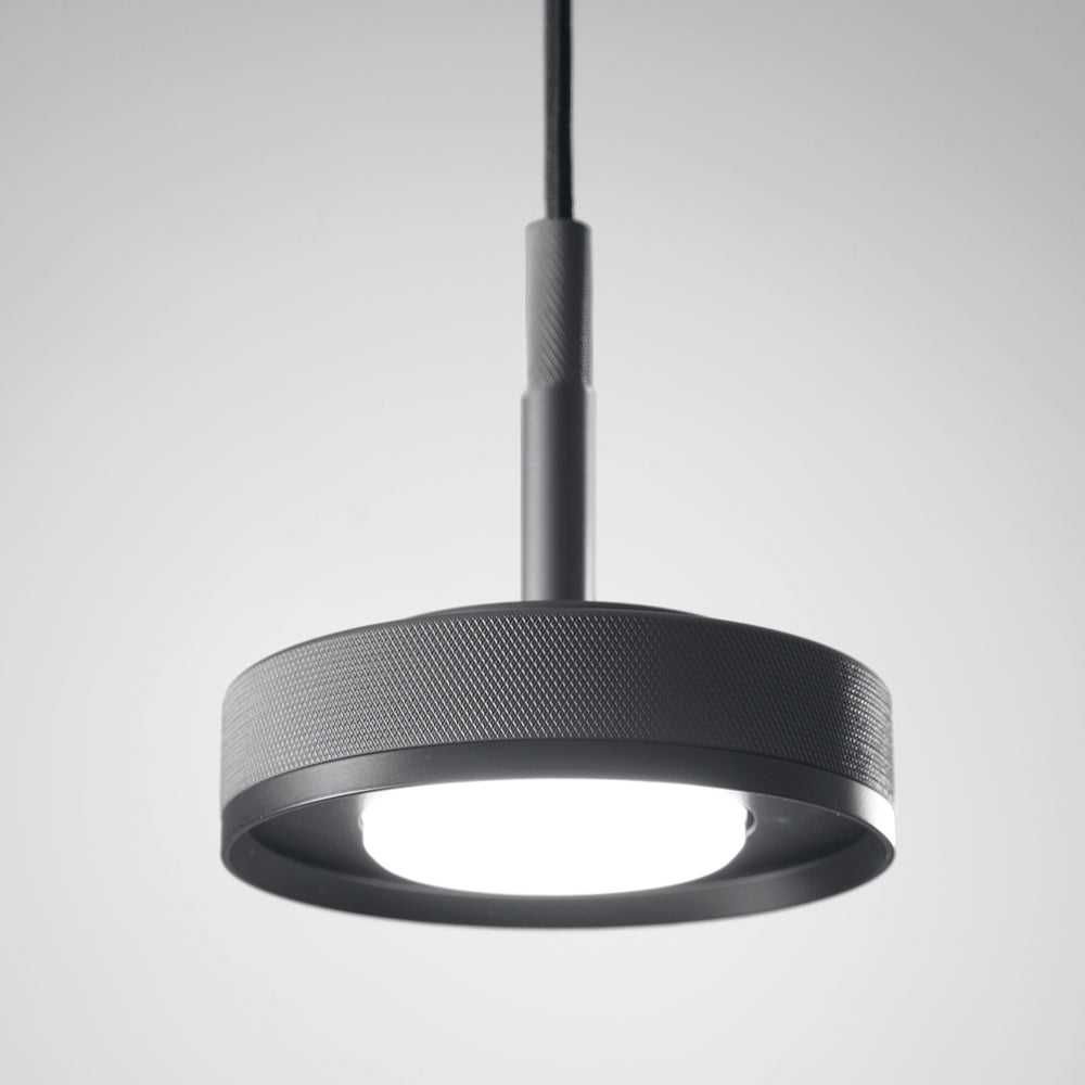 Lampada a sospensione singola moderna antracite GX53