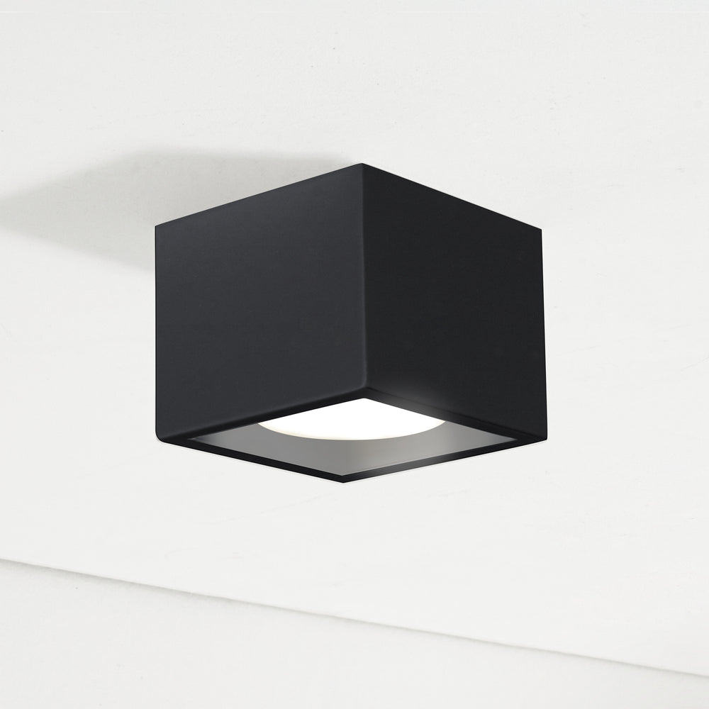 Faretto da soffitto singolo moderno sabbia nero bianco larghezza 10cm