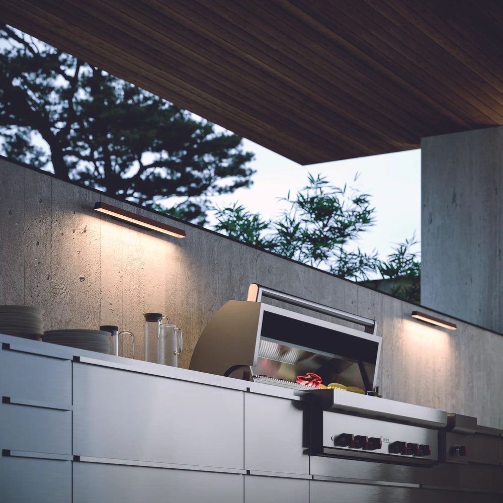 Linea Light Lira Applique da esterno moderna led lunghezza 69cm