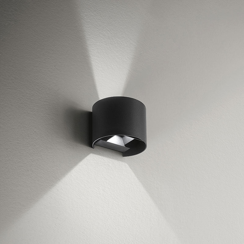 Applique led moderno in metallo lampada da parete monoemissione – Luminar