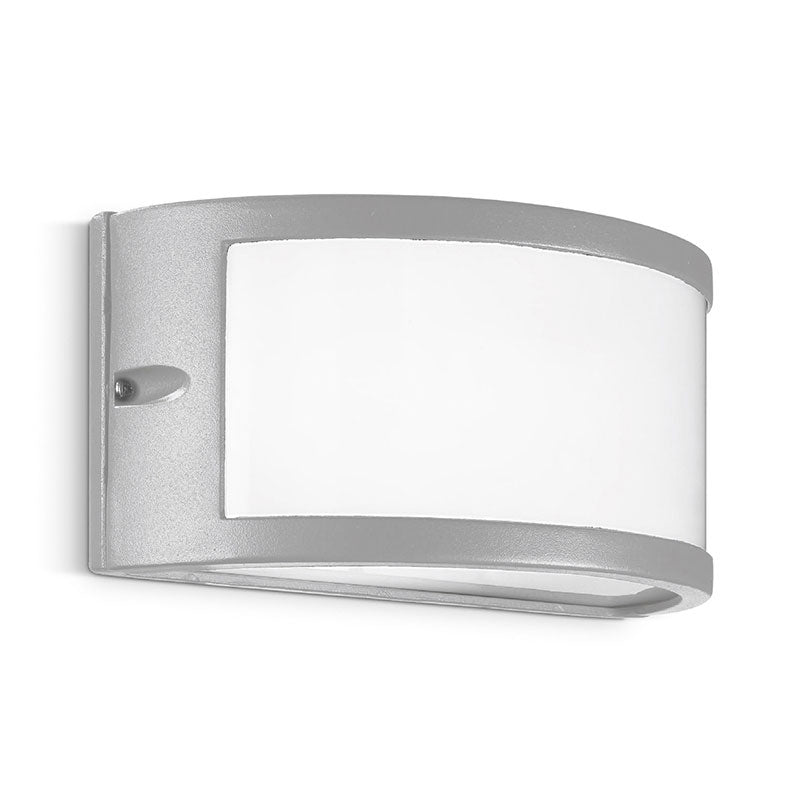 Applique da esterno alluminio grigio bianco ruggine antracite IP54