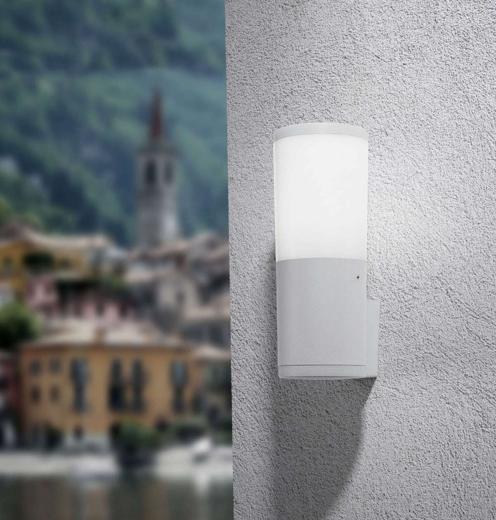 Applique da esterno cilindro moderno lampadina E27 ip55