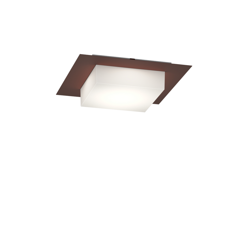 Plafoniera da esterno moderna quadrata ip54