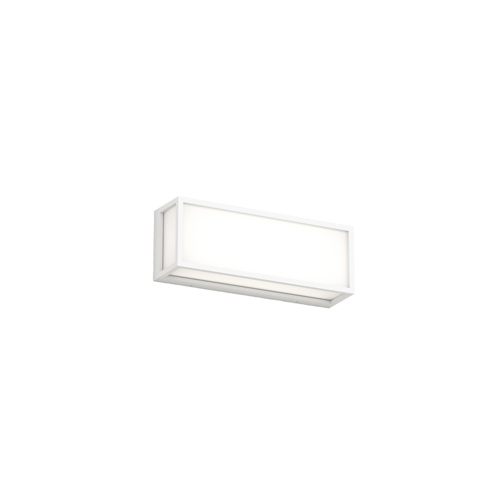 Applique da esterno rettangolare moderna alluminio protezione ip54