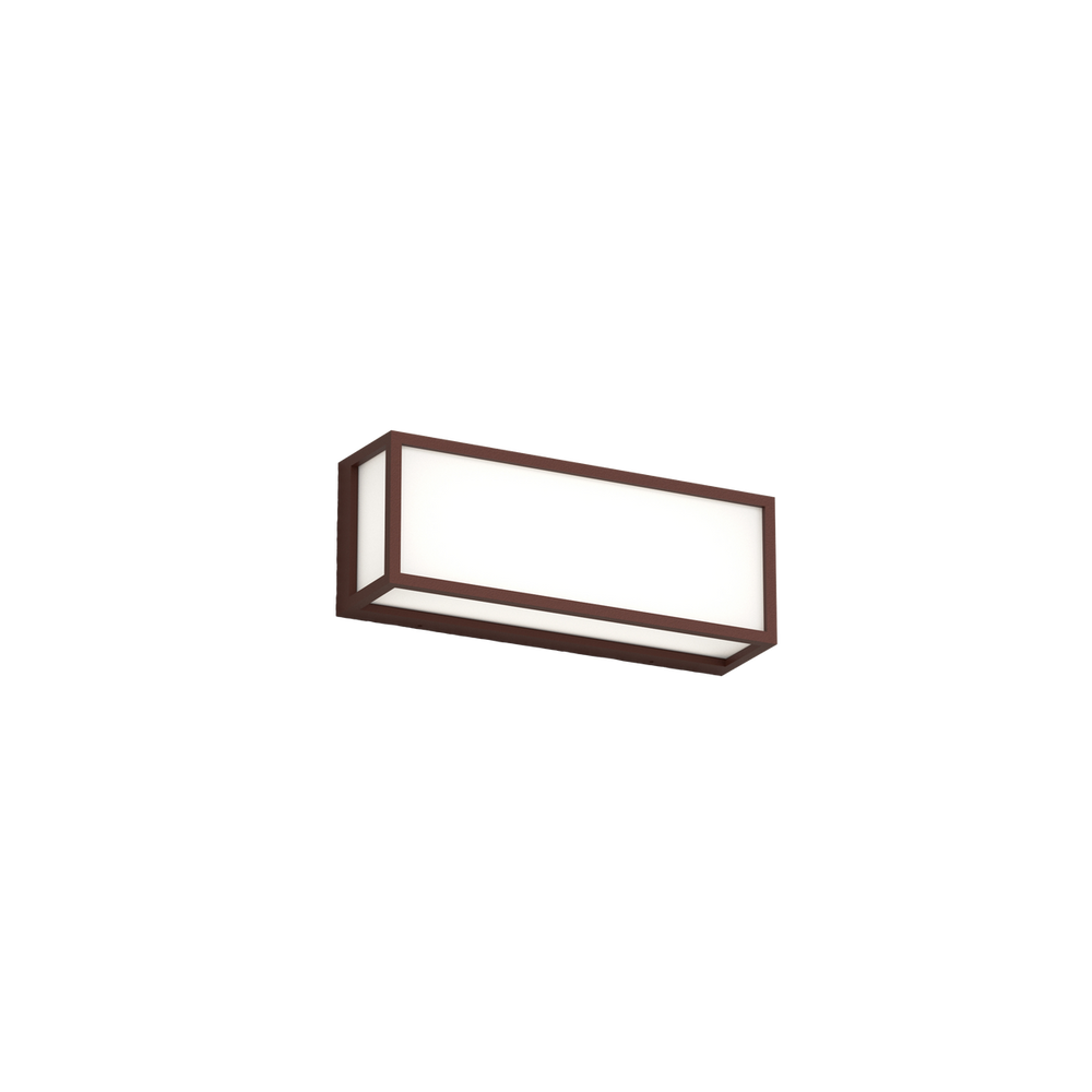 Applique da esterno rettangolare moderna alluminio protezione ip54