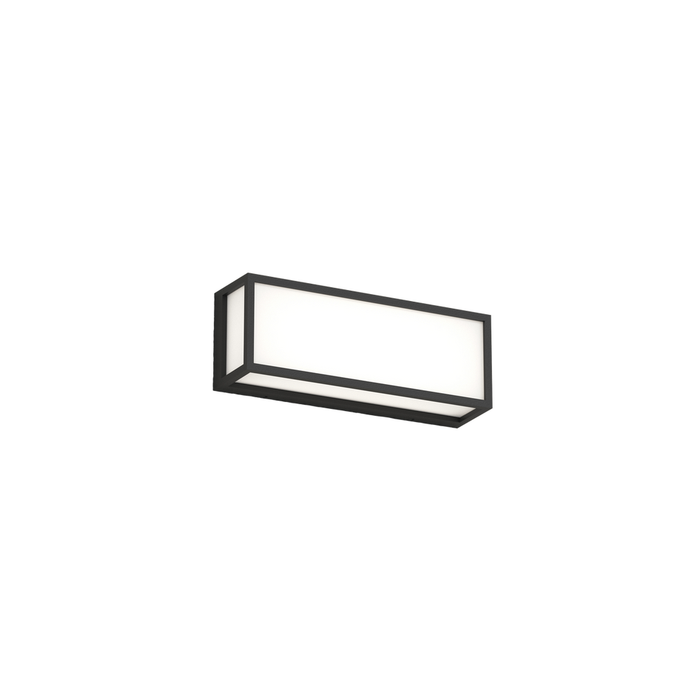 Applique da esterno rettangolare moderna alluminio protezione ip54