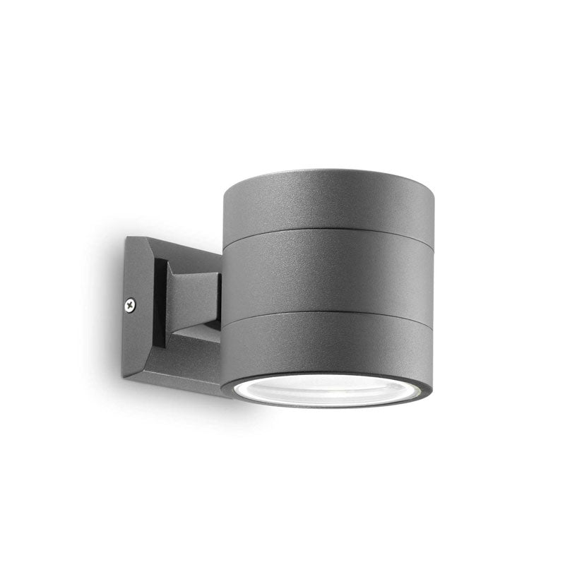 Applique per esterno ip44 giardino balcone veranda g9 tondo o quadrato