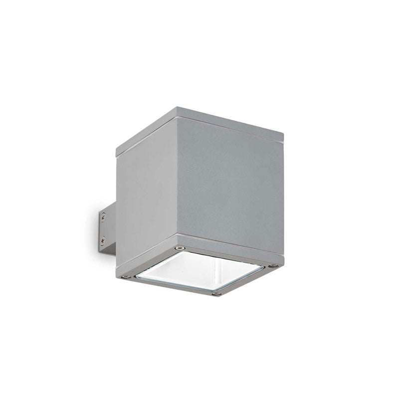 Applique per esterno ip44 giardino balcone veranda g9 tondo o quadrato