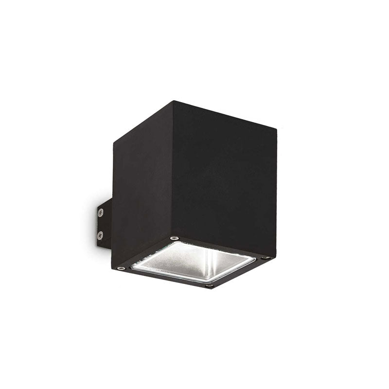 Applique per esterno ip44 giardino balcone veranda g9 tondo o quadrato